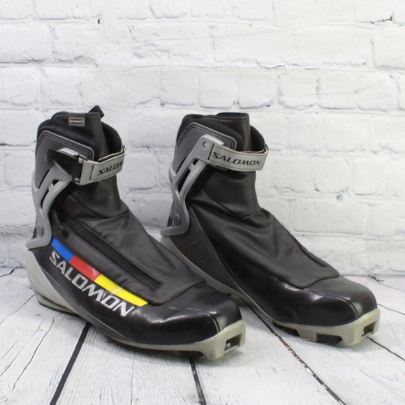 Salomon Cross Country Ski Boots Size 11 - Picture 2 of 10